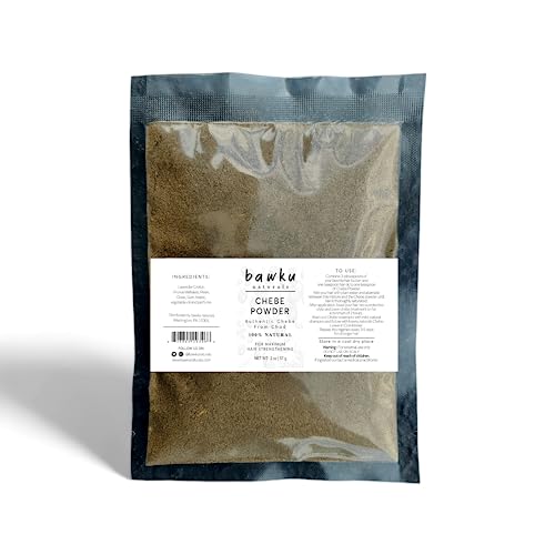 bawku naturals Chebe Powder Authentic Traditional Chebe Powder from Chad Contains All Natural Ingredients For Strong Healthy Hair (1 ounce)