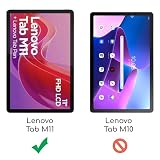 ebestStar - Etui Dla Lenovo Tab M11, Silikonowe Pokrowiec Premium Ochrona Ultra Przezroczyste, Wzmocnione Narożniki, Przezroczysty