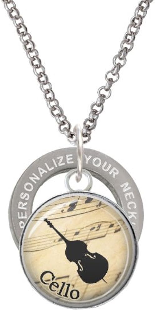 Amazon | ドーム型音楽 – チェロカスタム彫刻Affirmationリング