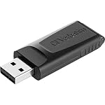 Verbatim – Verbatim Slider USB-Stick - 128 GB, USB 2.0 mit versenkbarem
