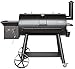 Produktbild Fuego EL Holzpelletgrill Grand MAGENA Smoker-Grill, LCD-Anzeige, mit Fleischthermometer, Brennerleistung 240 Watt, Räuchergrill, Smoker, Grill, BBQ, Barbecue, AY 569