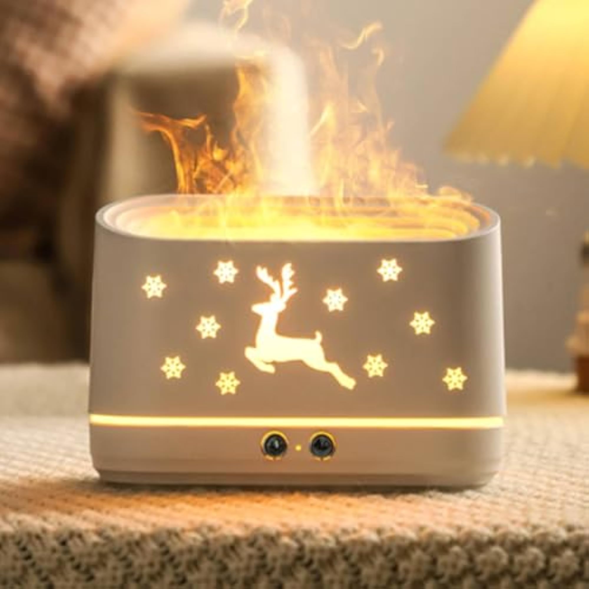 Rounded Rectangular Flame Mist Aroma Dispenser