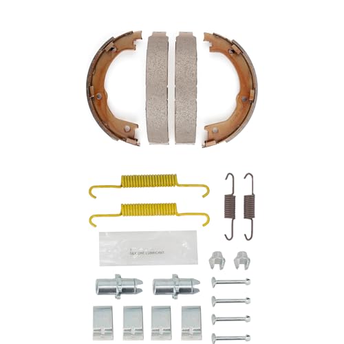 Top Quality Rear Parking Brake Shoes With Hardware Kit Replacement For 2007-2009 Hyundai Santa Fe Kia Amanti KNH-100008 by TOP QUALITY - Used condition - CA$40.67