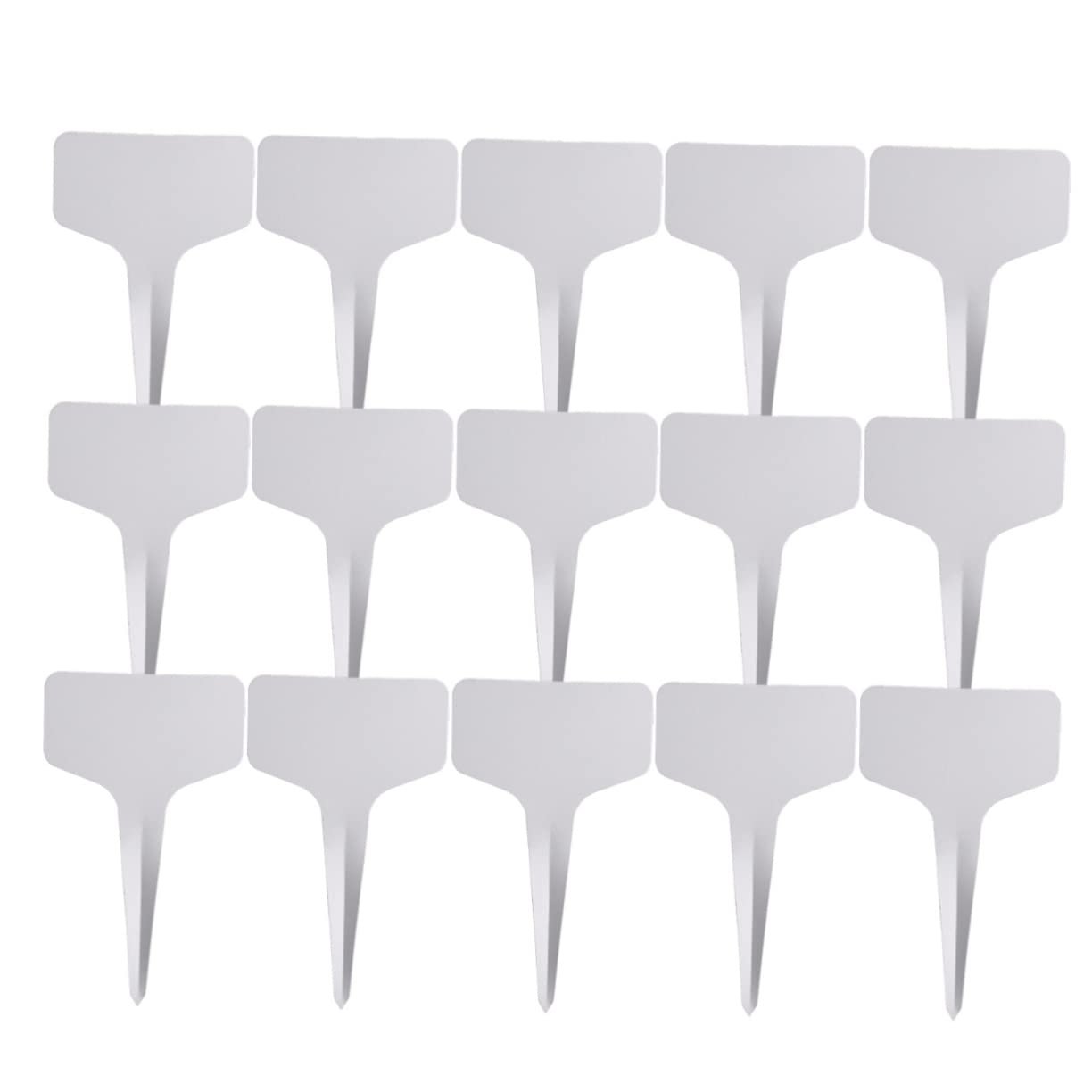 Amazon.co.jp: MERRYHAPY 100個プラスチック製 防水 植物タグ 型