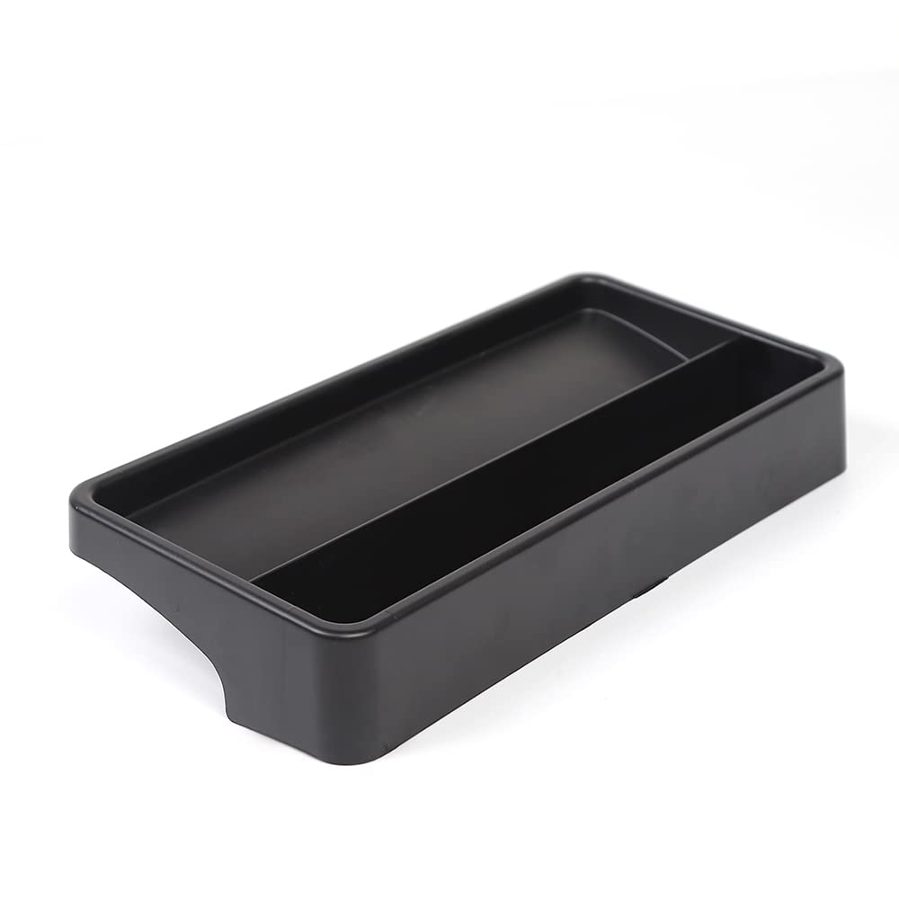 JeCar Dashboard Storage Tray Dash Console Storage Box for 1997-2006 Jeep Wrangler TJ & Unlimited, Black