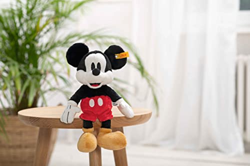 Steiff Disney Soft Cuddly Friends Mickey Mouse 12", Premium Stuffed Animal #TOP5