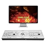 [Elegante y duradero] Panel acrílico de primera calidad, altavoces integrados, joystick 3D y botones. El diseño elegante y duradero hace de esta máquina de juegos un regalo atractivo para sus amantes, niños o amigos. Disfruta de juegos multijugador en días familiares y fiestas de amigos.