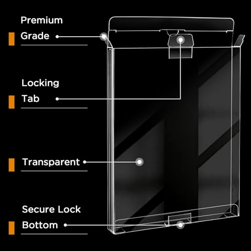Steelbook Protector - Blu Ray Steelbook Storage Cases & 4K Steelbook Protectors - Clear & Sturdy Case Sleeves for Ultimate Collection Safety -12 Packs by CollectHall - Used condition - Image 4