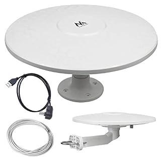 Maclean antenne extérieure active omnidirectionnelle 12/24 V