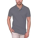 HRM Heavy Stretch M Polo, Stone, XXXXL Hommes