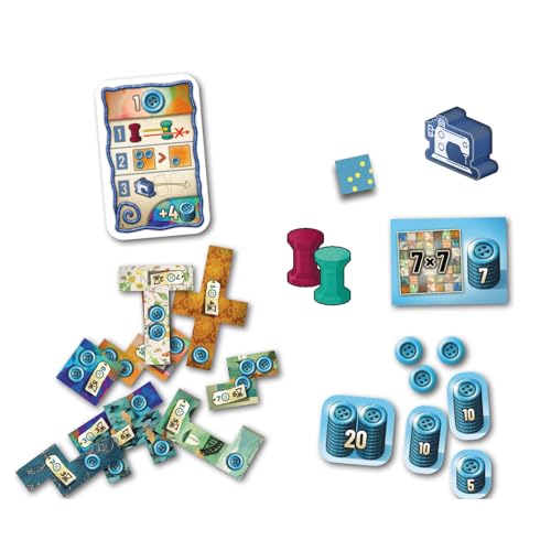 Asmodee - Patchwork – Édition Collector 10ᵉ Anniversaire – Jeu de Société pour Enfants dès 8 Ans - Puzzle de Placement et Stratégie Rapide - 30 Min 2 Joueurs – en Français – Lookout – vue 6