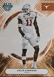 2025 Bowman Best University #58 Colin Simmons, Rookie Texas Football Card - Sportscard Superstore