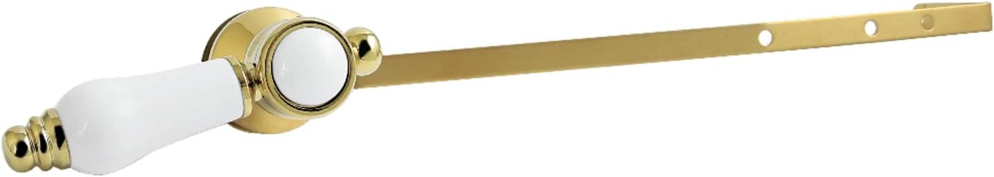 Kingston Brass KTBPLD2 Bel-Air Universal Front or Side Mount Toilet Tank Lever, Polished Brass