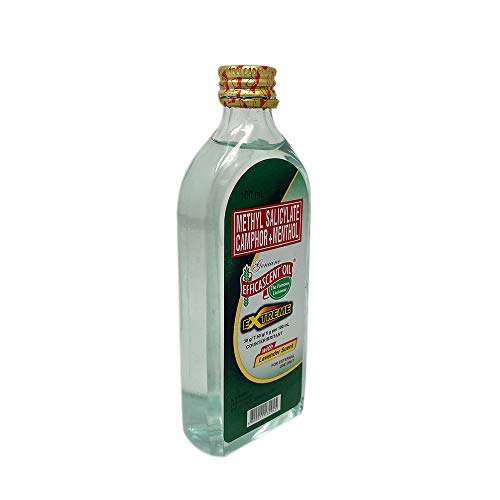Efficascent Oil Extreme Strength Methyl Salicylate Camphor Menthol With Lavender Scent 100Ml #TOP1