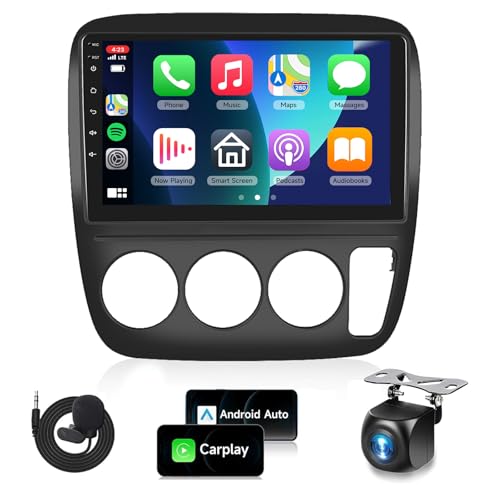 Car Stereo for Honda CRV 1997-2001 Manual A/C with Wireless CarPlay by podofo - Used condition - US$83.12