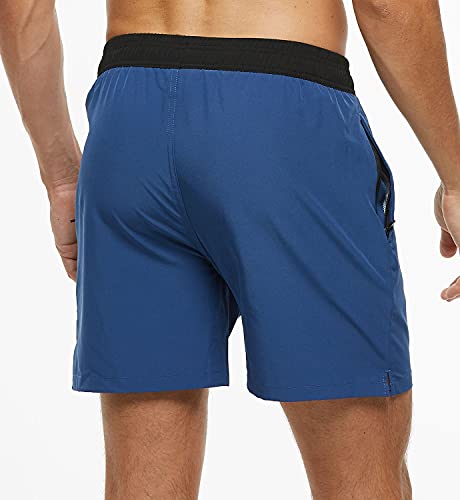 Men's Swim Trunks Quick Dry Beach Shorts with Pockets Swimsuits for Men4