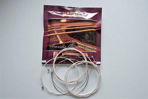 Karuna Silver Plated Silk & Steel Acoustic Guitar Strings - Custom Choice I (.011-.052). Pure Silk Adds The Extra Texture To The Music #TOP2
