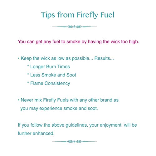 Firefly Tiki Torch Fuel – Clean-Burning Outdoor Lamp Oil for Tiki Torches and Lanterns. Low Smoke, Eucalyptus Formula, Long-Lasting – Outdoor Patio & Garden Use - 32oz