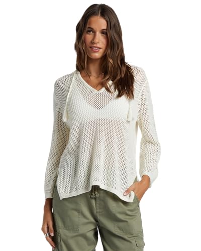 Image of Roxy Women's After Beach Break Hooded Poncho Sweater