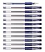 Produktbild OFFICER PRODUCTS DONAU Gelkugelschreiber Gelstifte Kugelschreiber Gelschreiber/Geltinte Farbe: Blau Classic/ 12 Stück (12er Pack)/ Kugeldurchmesser: 0,5 mm/Wasserfeste und Nicht verblassende Tinte