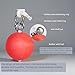 Meteor Hammer with Rubber Ball, Trational Chinese Kungfu Fighting Weapon, Martial Arts Equipement