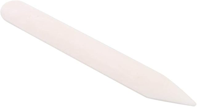Garosa 6 Inch Genuine Bone Folder Paper Creasing Scoring Folding Origami Tool for Bookbinding Card Making Handmade DIY Leather Shaping Creaser