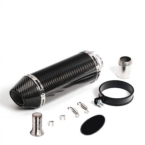 オートバイに適合するYZF R1 R6 に適合するCBR1000 に適合するGSXR1000 51 ミリメートル 60 GP 排気管マフラーチタン合金炭素繊維サイレンサー