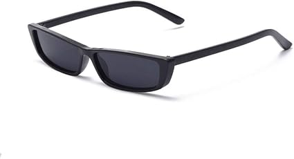 QDE Occhiali da sole Occhiali da Sole Rettangolari Stretti Occhiali da Sole  Neri da Donna Adorabili Neri Rossi Piccoli Montanti da Uomo, Neri : Amazon.it:  Abbigliamento