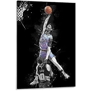 TANXM Poster En Schilderen 23.6 “x35.4 “geen frame Basketbal Sport Poster Ja Morant Poster Decoratieve Woonkamer Posters Slaapkamer Schilderen