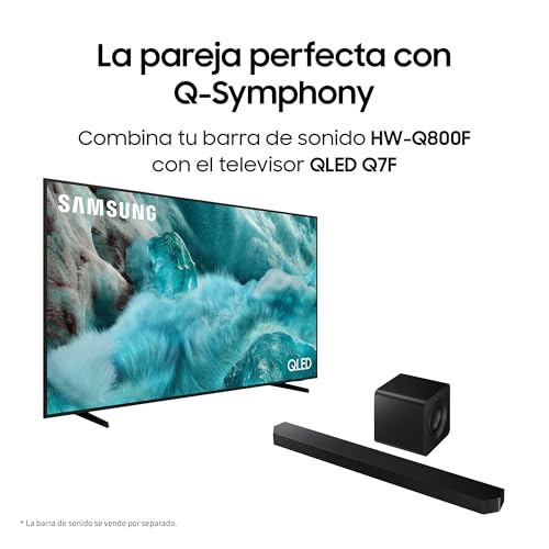 SAMSUNG 2025 HW-Q800F/ZF Soundbar - Dolby Atmos Wireless, Q-Symphony, 5.1.2 Channels, SpaceFit Sound Pro and Voice Assistant Compatible [French version] - 9