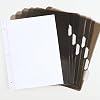 Five Star Flex Refillable Notebook + Study App, College Ruled Paper and 1-1/2 Inch TechLock Ring Binder with Pockets, Tabs and Dividers, 300 Sheet Capacity, White (29324AE2)