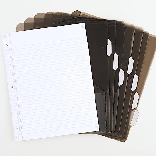 Five Star Flex Refillable Notebook + Study App, College Ruled Paper and 1-1/2 Inch TechLock Ring Binder with Pockets, Tabs and Dividers, 300 Sheet Capacity, Pacific Blue (29324AD2) by Five Star - Image 5