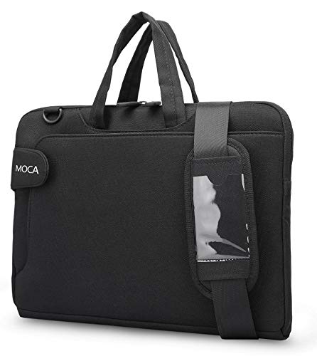 Image of MOCA compatible Laptop Sleeve hand shoulder messenger bag for 15.6 inch Laptop Messenger Hand bag sleeve (Black)
