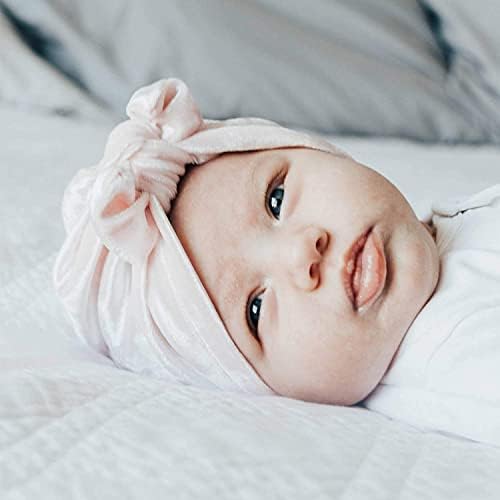 DRESHOW Baby-Mütze Set mit Schleife und Samtohren – Bild 6