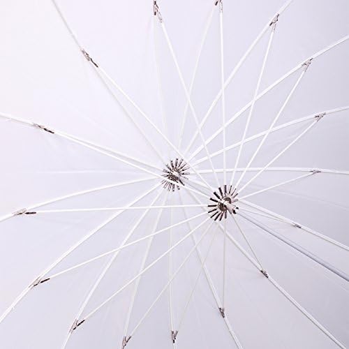 CowboyStudio 57in Soft White Diffuser Umbrella for Photo and Video Studio