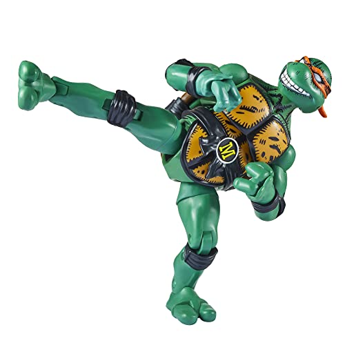 Playmates Toys Teenage Mutant Ninja Turtles Vs. Street Fighter: 6” Michelangelo Vs. Chun-Li Action Figures 2-Pack #TOP1