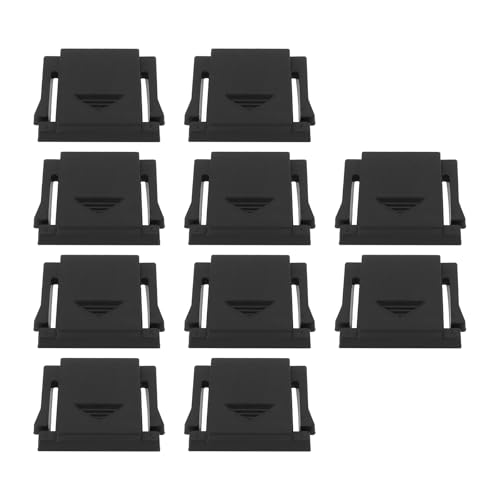 Create idea 10pcs Hot Shoe Cover Hot Shoe Protection Replacement Compatible with Canon EOS Compatible with Sony Alpha Cameras Black (Version 2)