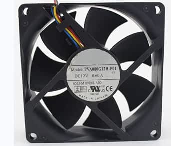 Ventola Foxconn PVA080G12H-P01 - 80x80x25 Mm, 12V, 0.6A, 4 Fili | Ricambio Per PC E Elettronica - Foto 3