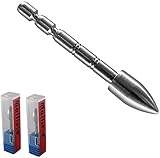 maifield Stainless Steel Archery Field Points, Easy Pull Various OD for 85/100/125/150/175/200/225/250/275/300 Grains,Screw in Archery Field Tips (1/8' Tungsten Steel Point,120Grain, 120 Grains)