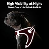 Joytale Hundegeschirr, Reflektierend Weich Gepolstert Hunde Geschirr, Air-Mesh Atmungsaktiv Brustgeschirr für Kleine Mittelgroße Hunde, M, Rot