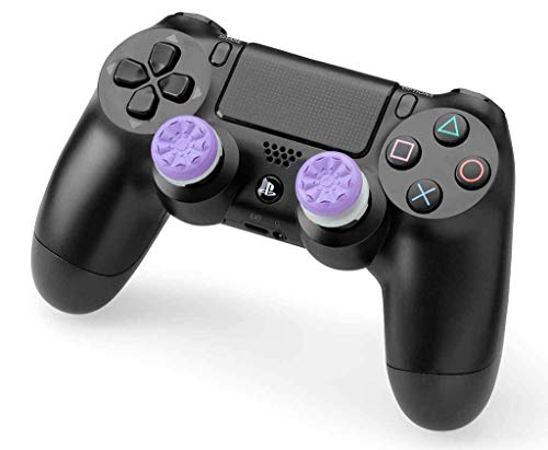 Image of FPS Freek Galaxy for PlayStation 4 (PS4) and PlayStation 5 (PS5) | Performance Thumbsticks | 1 High-Rise, 1 Mid-Rise (Purple)