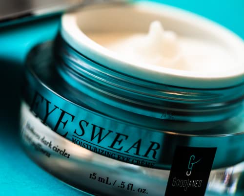 Goodjanes Eye Swear - Eye Cream For Dark Circles, Puffiness, And Fine Lines | Stem Cell Eye Cream, Moisturizing & Anti Aging - With Stem Cells, Aloe Vera & Vitamin C (5 Fl Oz) #TOP1