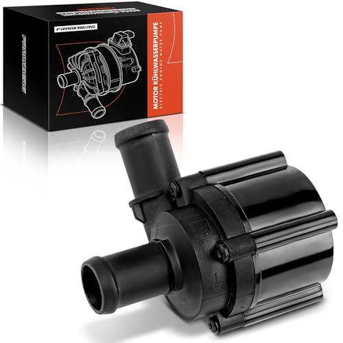 Image of Frankberg Electric Water Pump Eletric Engine Water Pump 3-Pin Electrical Compatible with A4 A5 A6 A8 Q5 Q7 911 XL1 T.o.u.a.r.e.g C.a.y.e.n.n.e P.a.n.a.m.e.r.a Replace# 06H121601P