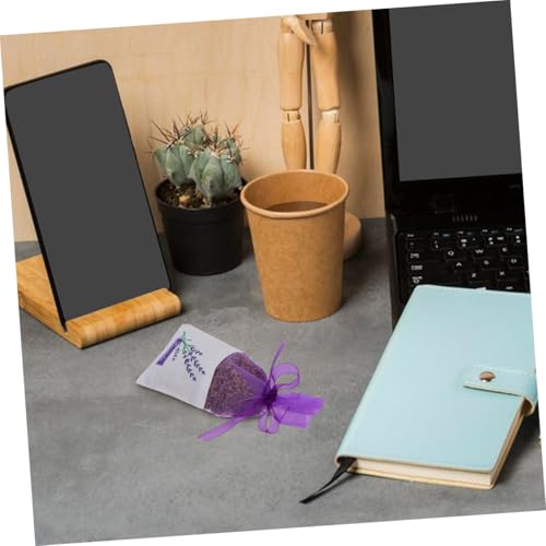 Bolsitas de tela con cordón aroma lavanda 5 pcs miniatura 4