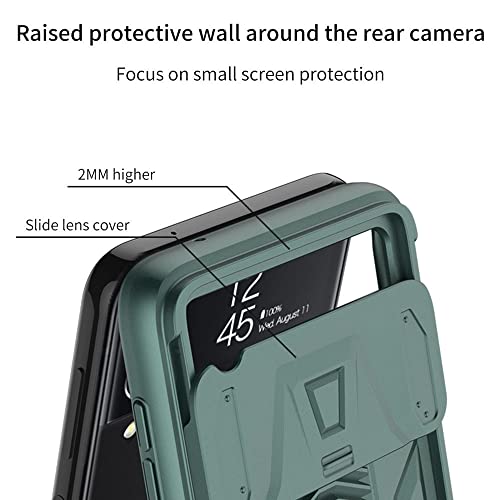 Protection charnière magnétique et cache objectif pour Samsung Z Flip 4