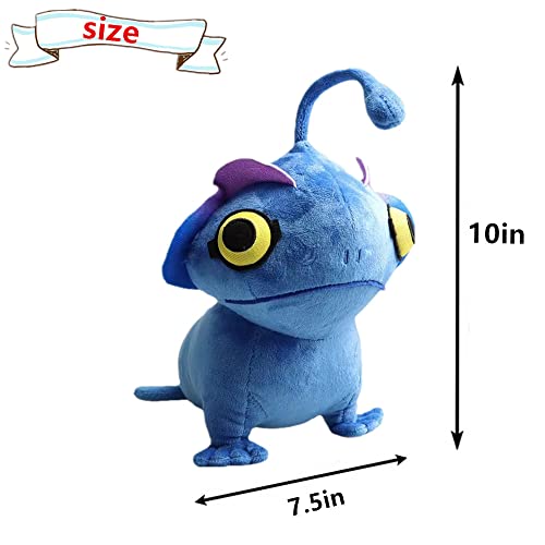 Fpjflam The Sea Monster Plush Toy, The Movie Sea Beast Hunter Figure, 10'' Blue Lantern Fish Cartoon Stuffed Doll Gift For Kids #TOP1