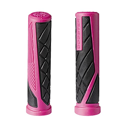 Cogster Dash Bike Handlebar Slip-On Grips, Lightweight Rubber Grips For Xc, Mtb, Bmx Bikes (Pink) #TOP2
