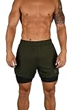 YoungLA Compression Shorts - Soft, Breathable, Stretchy Mens Compression Shorts with Pocket - Compre