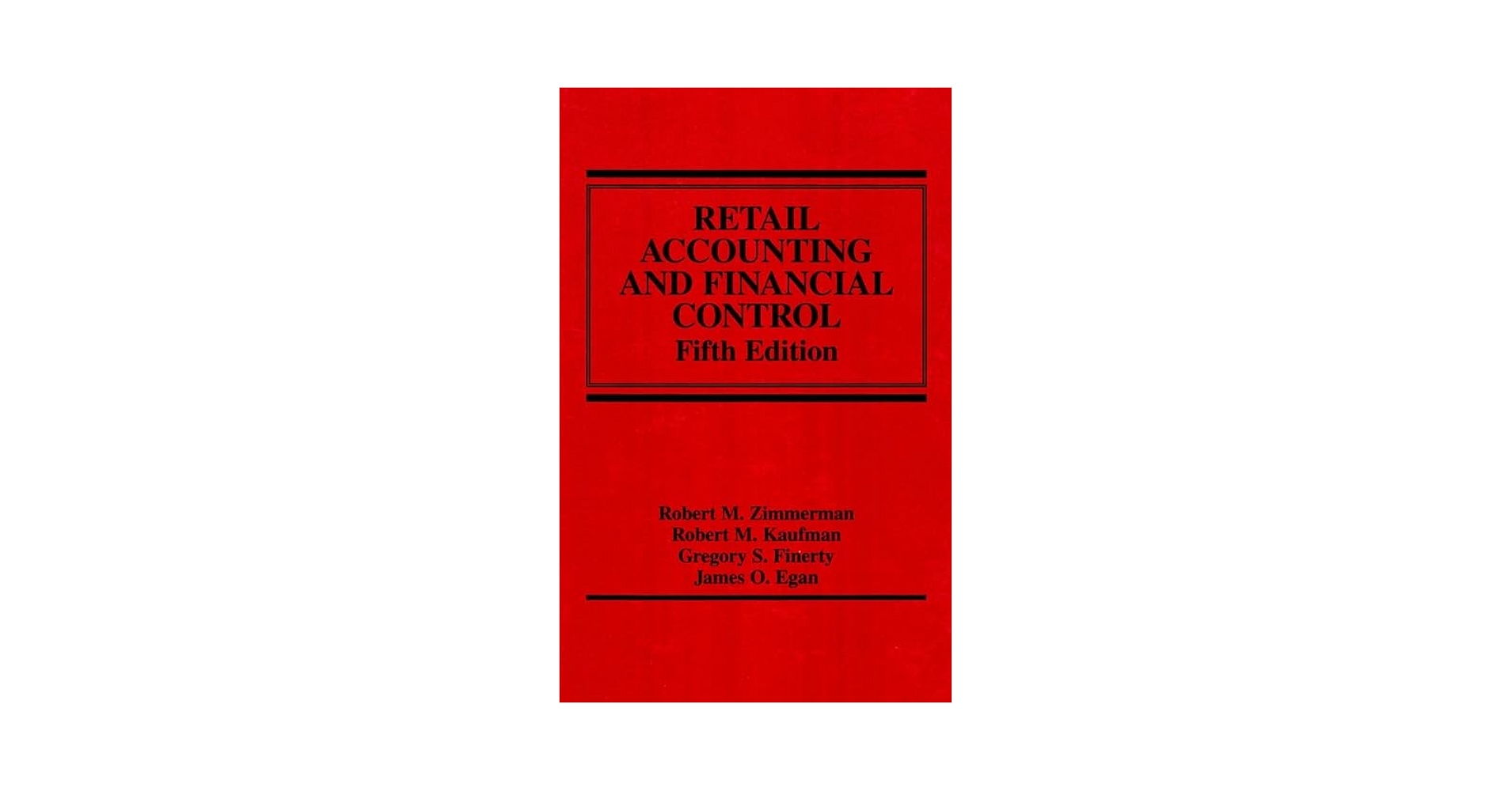 Amazon.com: Retail Accounting and Financial Control, 5th
