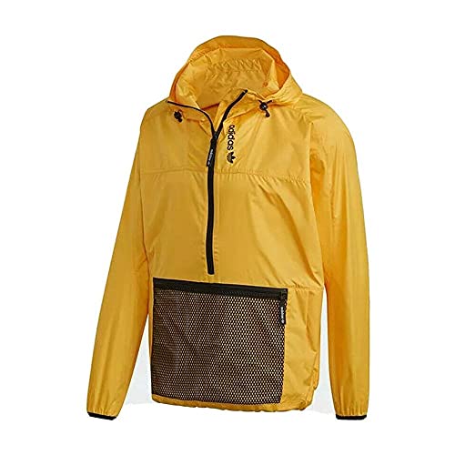 adidas Originals mens Advantage Arch Anorak Bold Gold Medium